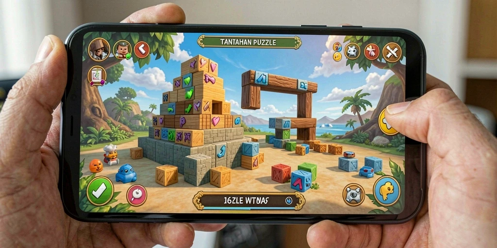 Tampilan gameplay seru dari 6RT yang penuh tantangan.