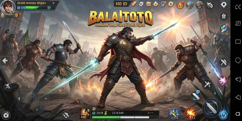 Tampilan gameplay BALAITOTO yang mendebarkan dan penuh aksi.