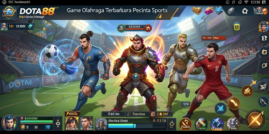 Tampilan gameplay DOTA88 yang seru dan kompetitif di dunia olahraga.