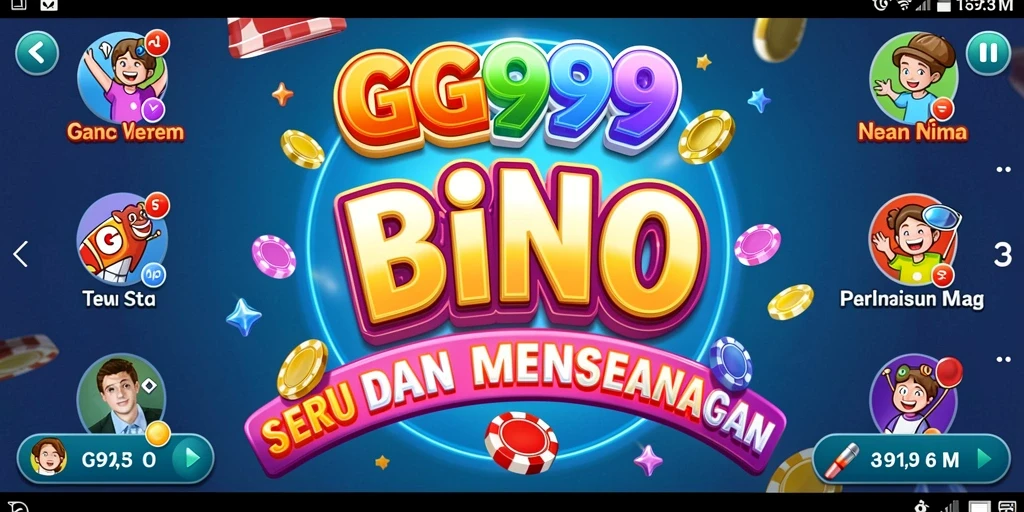 Tampilan screenshot gameplay GG999 yang seru dan interaktif.