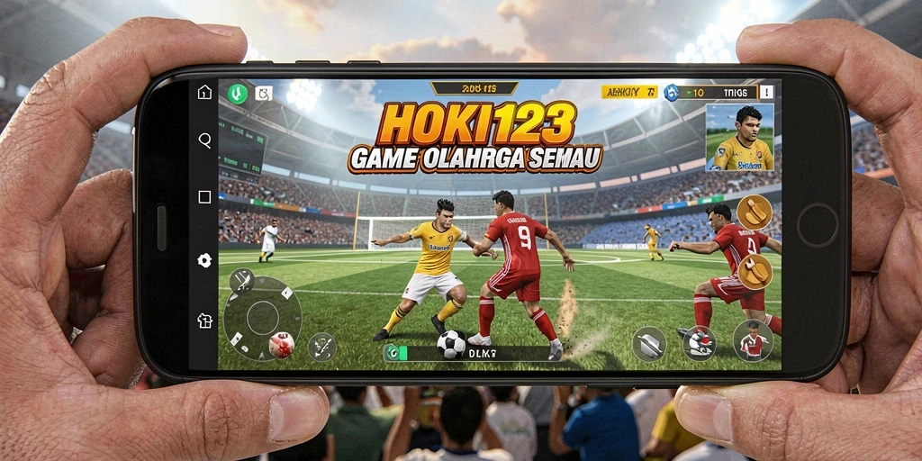 Screenshot HOKI123 menampilkan pemain beraksi dalam permainan olahraga yang seru.