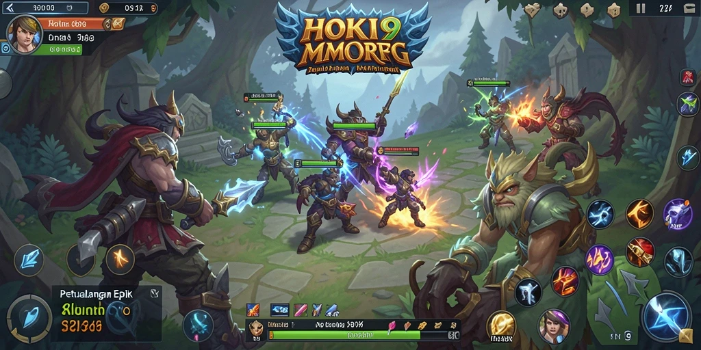 Gambaran aksi seru dalam gameplay HOKI9 yang mengasyikkan.