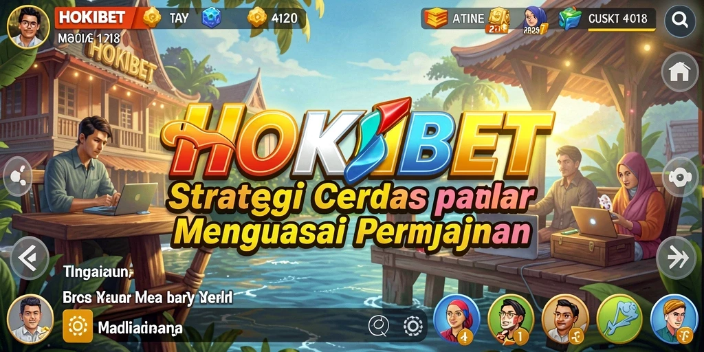 Tampilan gameplay HOKIBET dengan strategi mendebarkan dan grafis menarik.