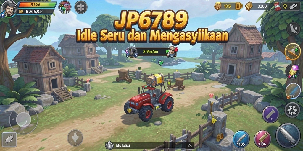 Screenshot JP6789 menampilkan gameplay Idle yang menarik dan interaktif.