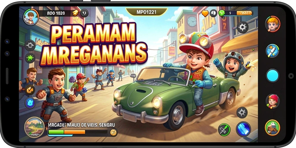 Tampilan seru gameplay MPO1221 yang penuh tantangan.