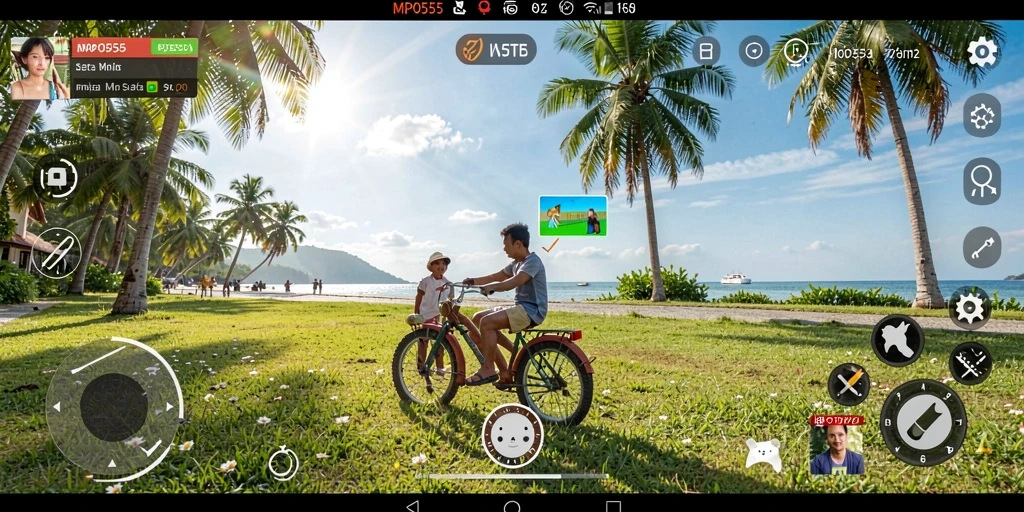 Screenshot MPO555 menampilkan gameplay yang menyenangkan dan interaktif.